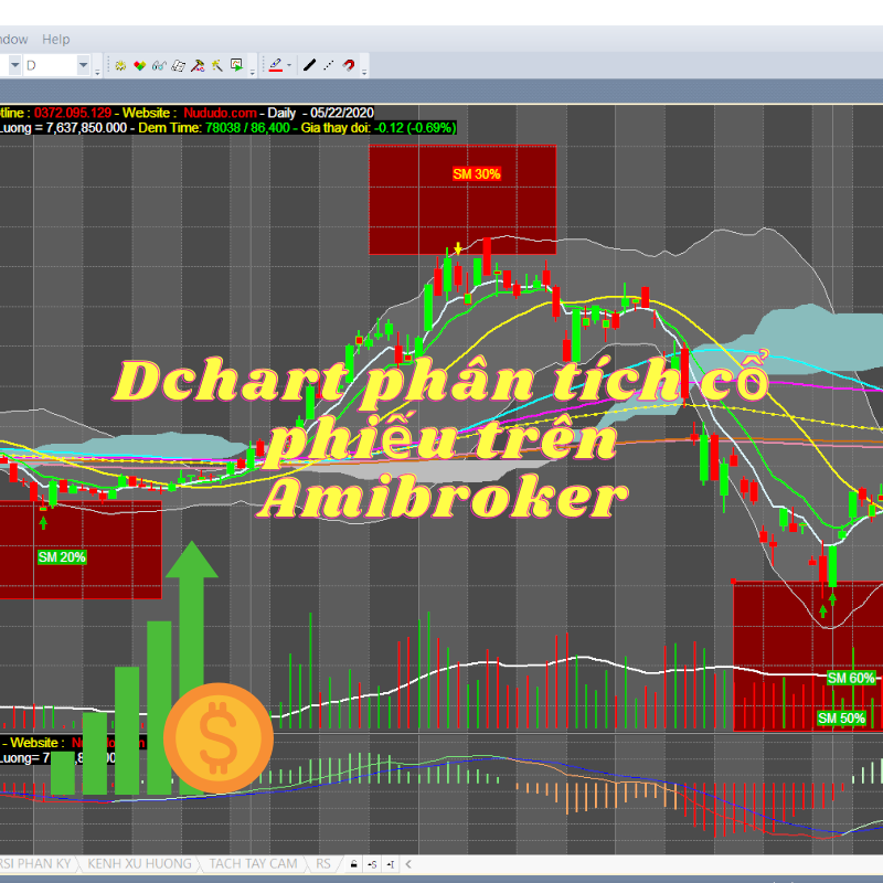 Phần mềm phân tích cổ phiếu Dchart