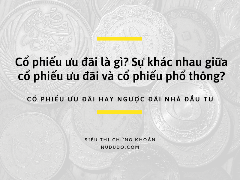 [Cổ phiếu ưu đãi là gì] 7 tips khác nhau với cổ phiếu thường