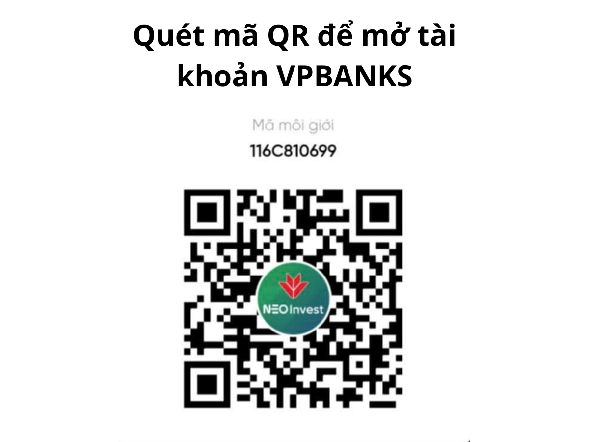 Quét mã QR để mở tài khoản chứng khoán VPBANKS